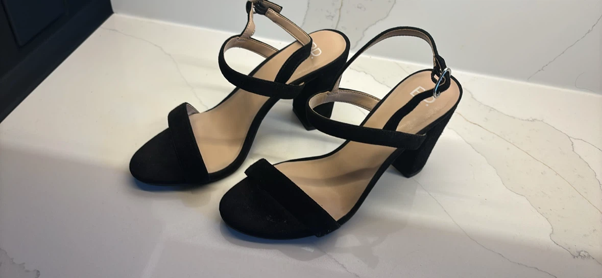 BP Black Block Heel Sandals - photo 2