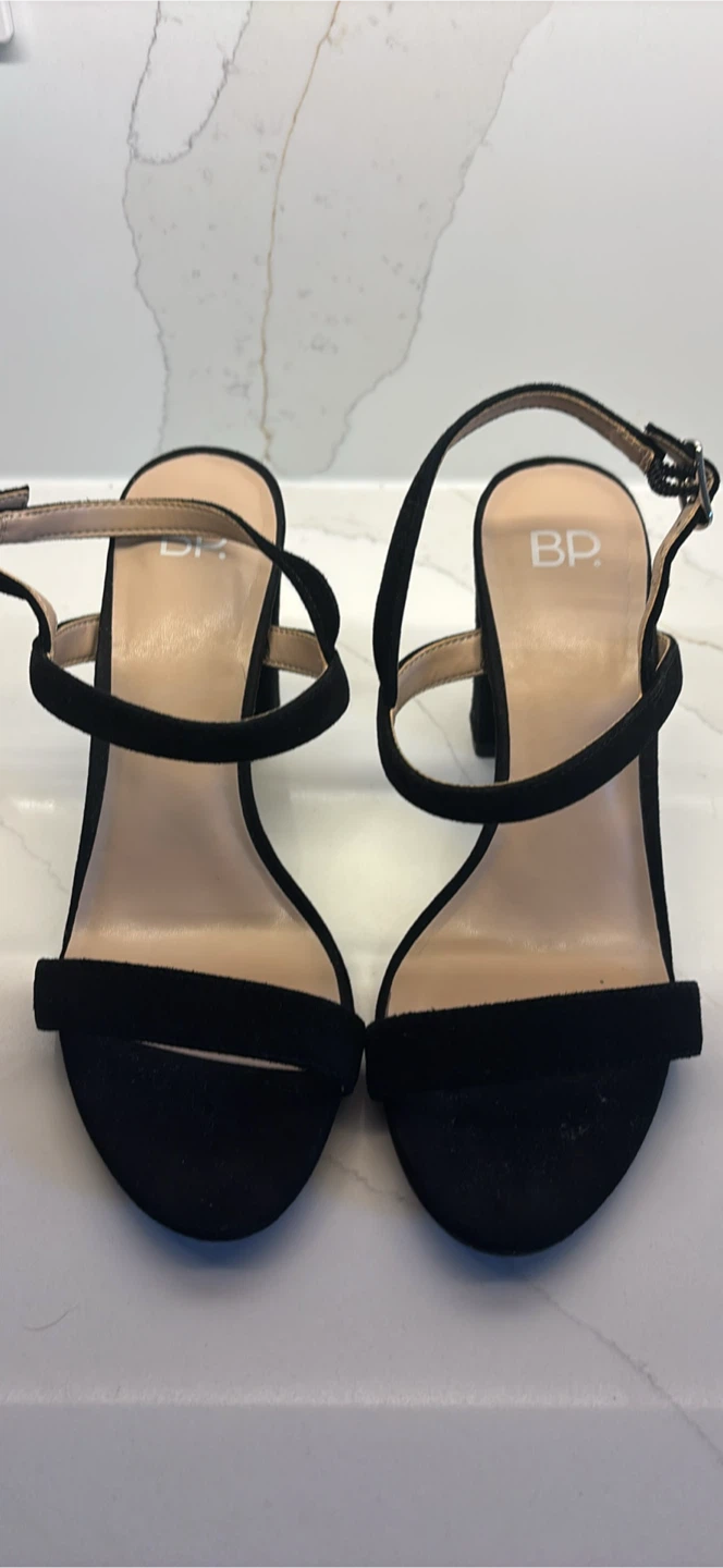 BP Black Block Heel Sandals - photo 3