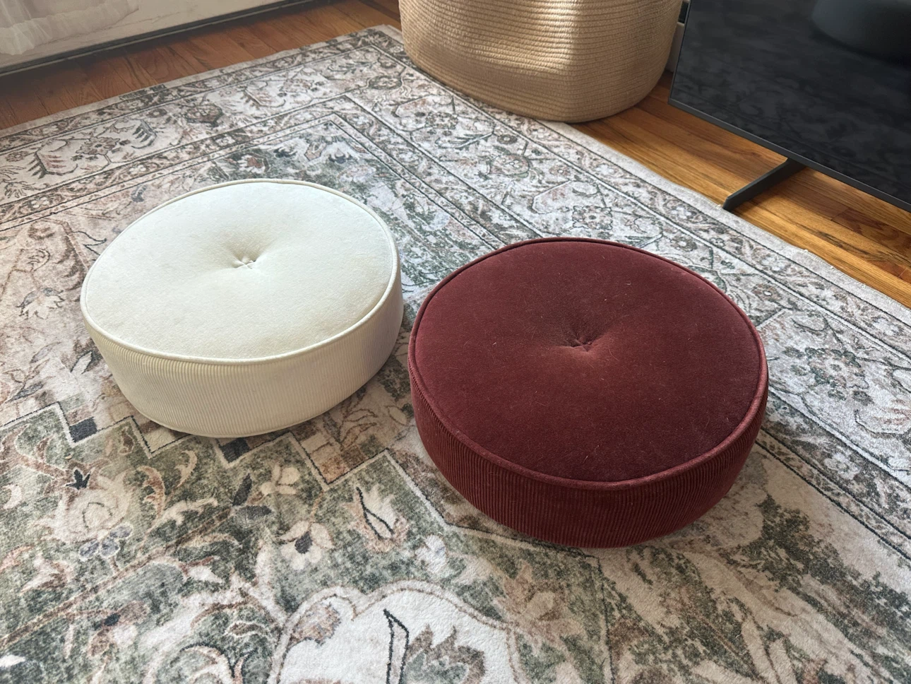 Corduroy Floor Cushions - photo 2