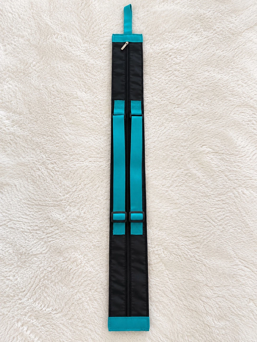 NEW Black and Turquoise Storage/Accessory Case
