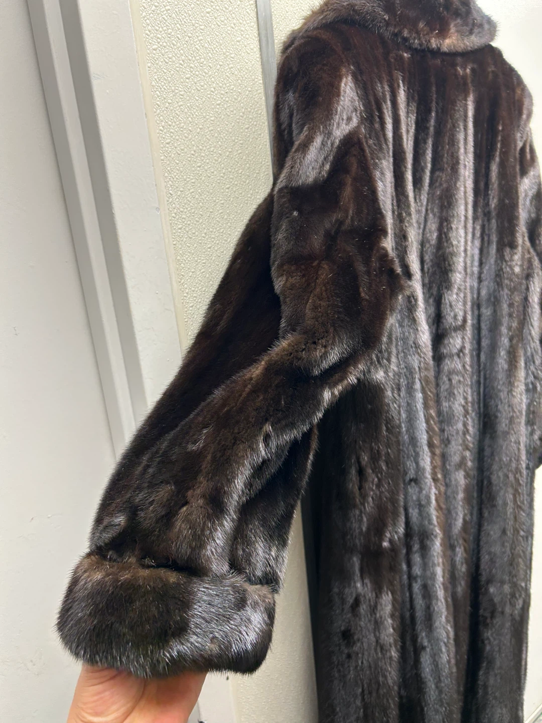 Fabrizio Dark Brown Fur Coat - photo 4