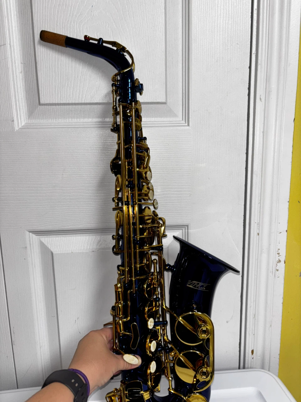 Vinci Alto Saxophone - Blue and Gold - photo 3