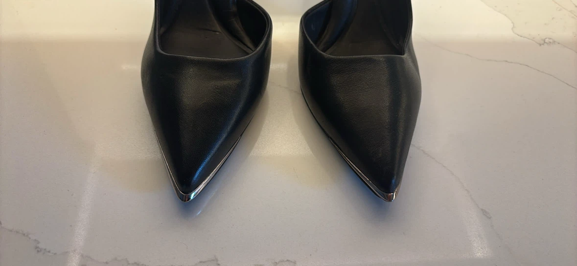 ALDO Black Pointed Toe Heels
