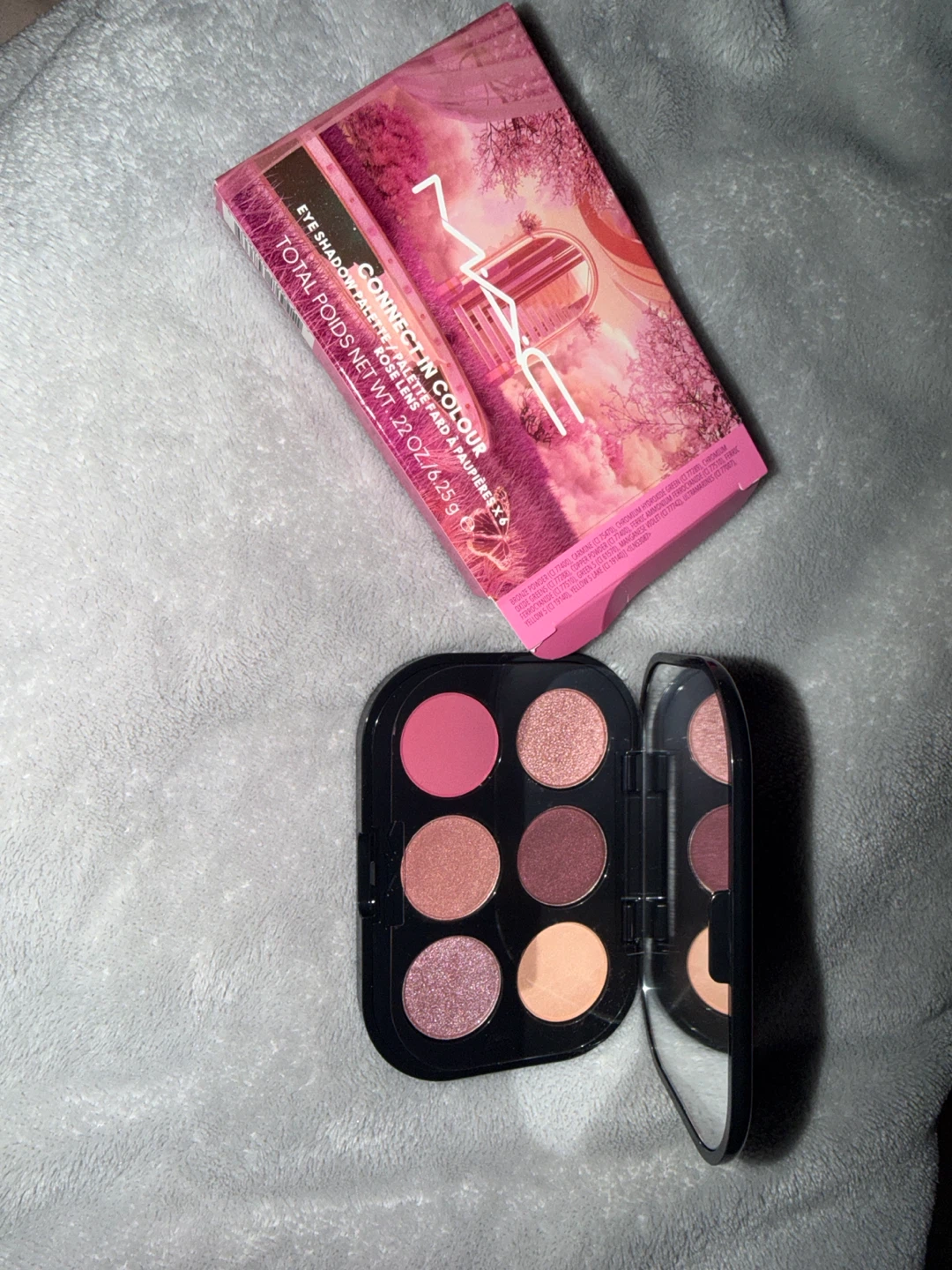 MAC Connect In Colour Eye Shadow Palette Rose Lens