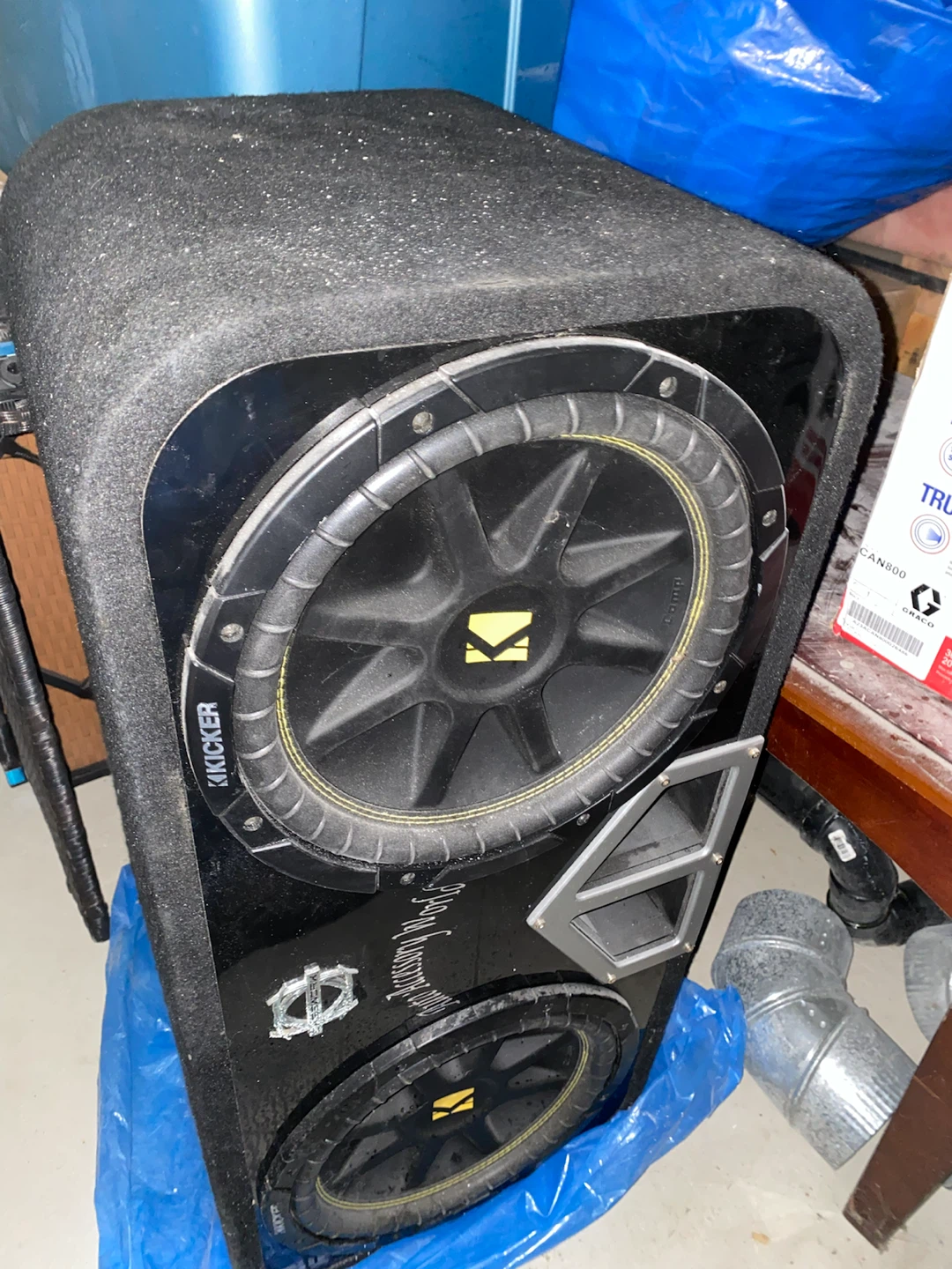 Two  10” kicker Car speaker for sale