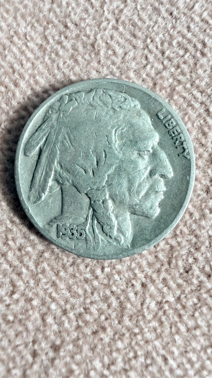 1935 Buffalo Nickel - photo 2