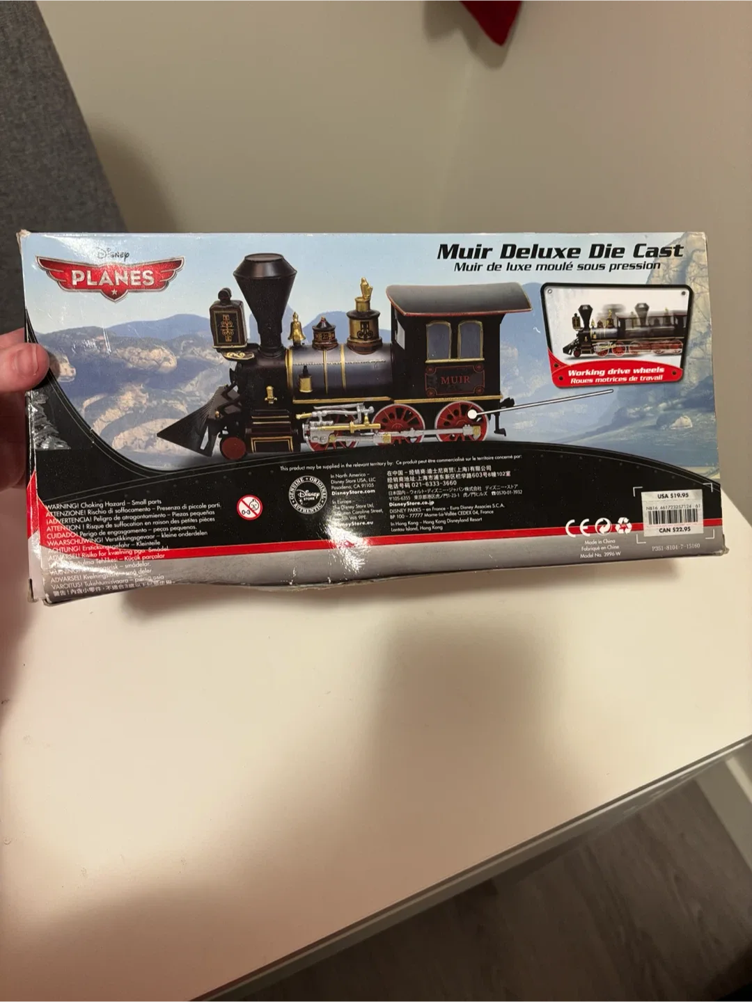 Disney Planes Muir Deluxe Die Cast Train