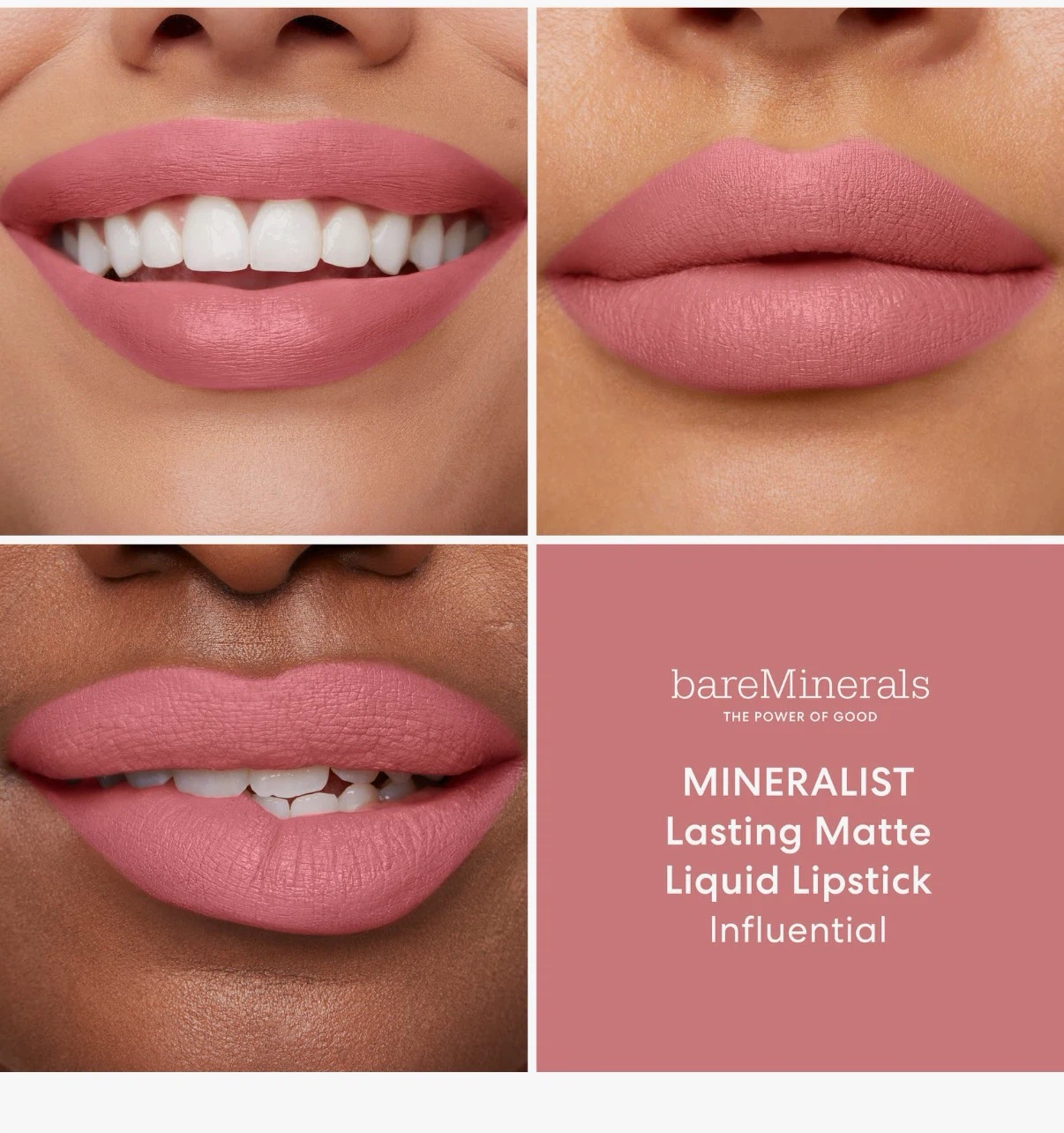 bareMinerals Mineralist Liquid Lipstick - Influential