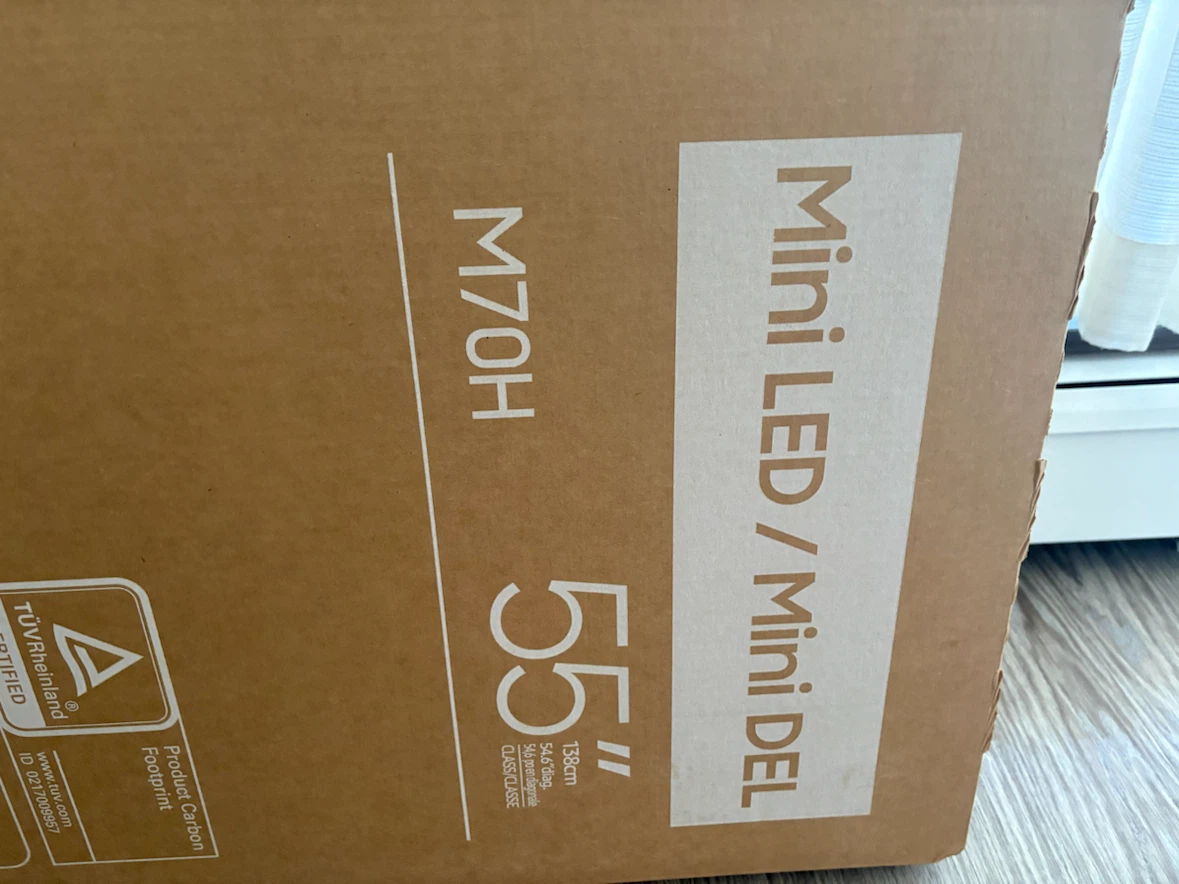 Samsung 55 inch M70H Mini LED 4K Smart TV - photo 2