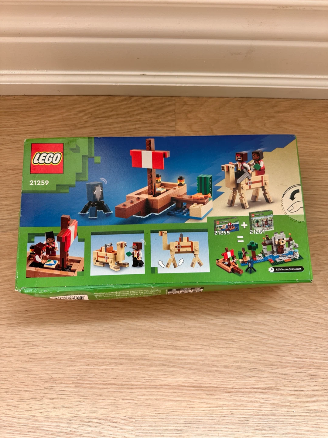 LEGO Minecraft The Pirate Ship Voyage 21259 - photo 3