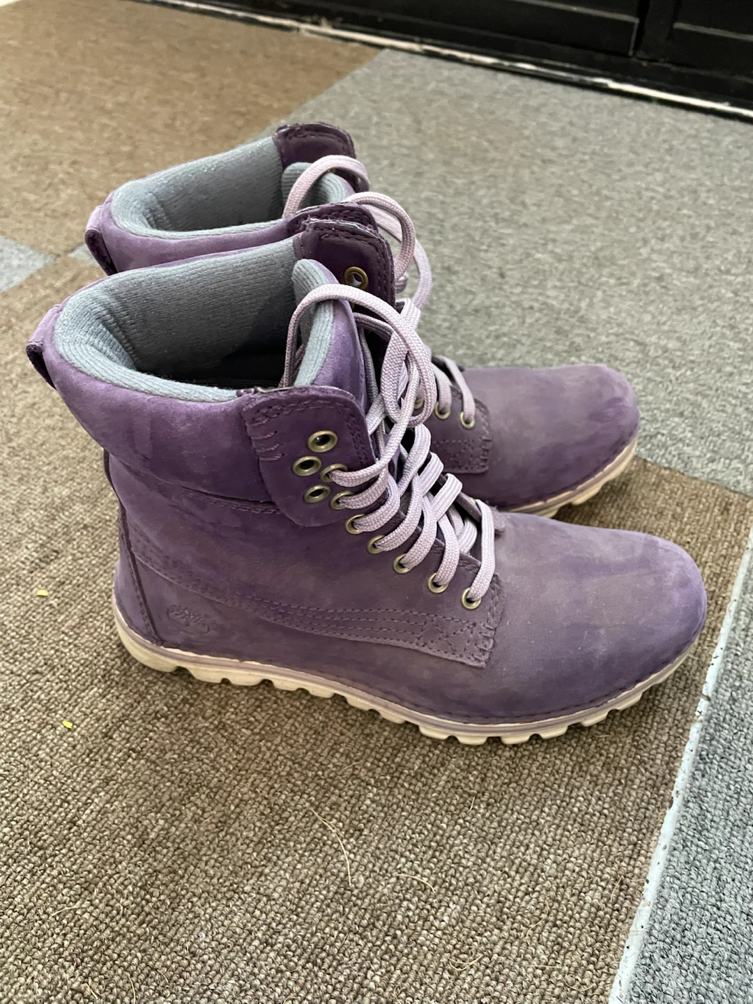 Timberland Women's Boots Purple Size 5.5W