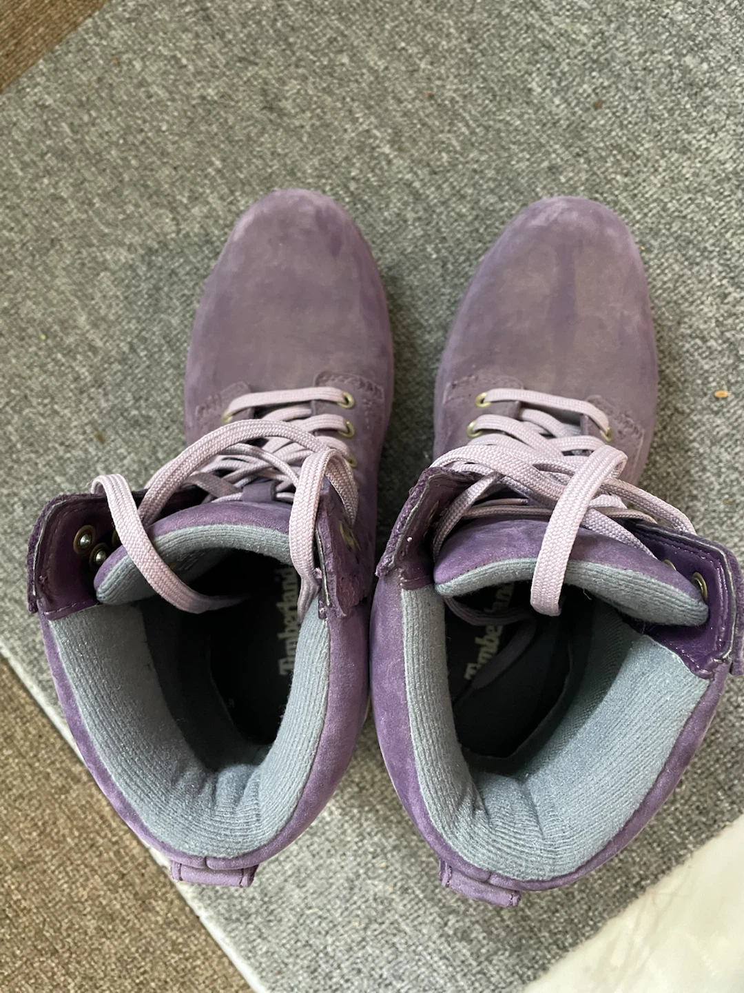 Timberland Women's Boots Purple Size 5.5W - photo 2