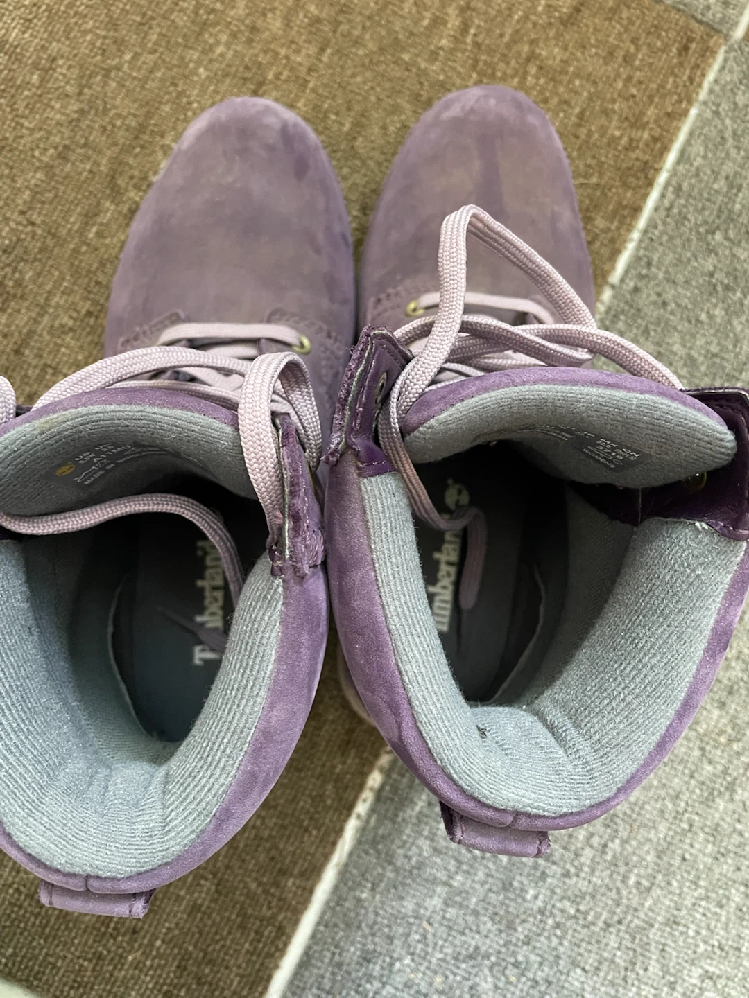 Timberland Women's Boots Purple Size 5.5W - photo 4