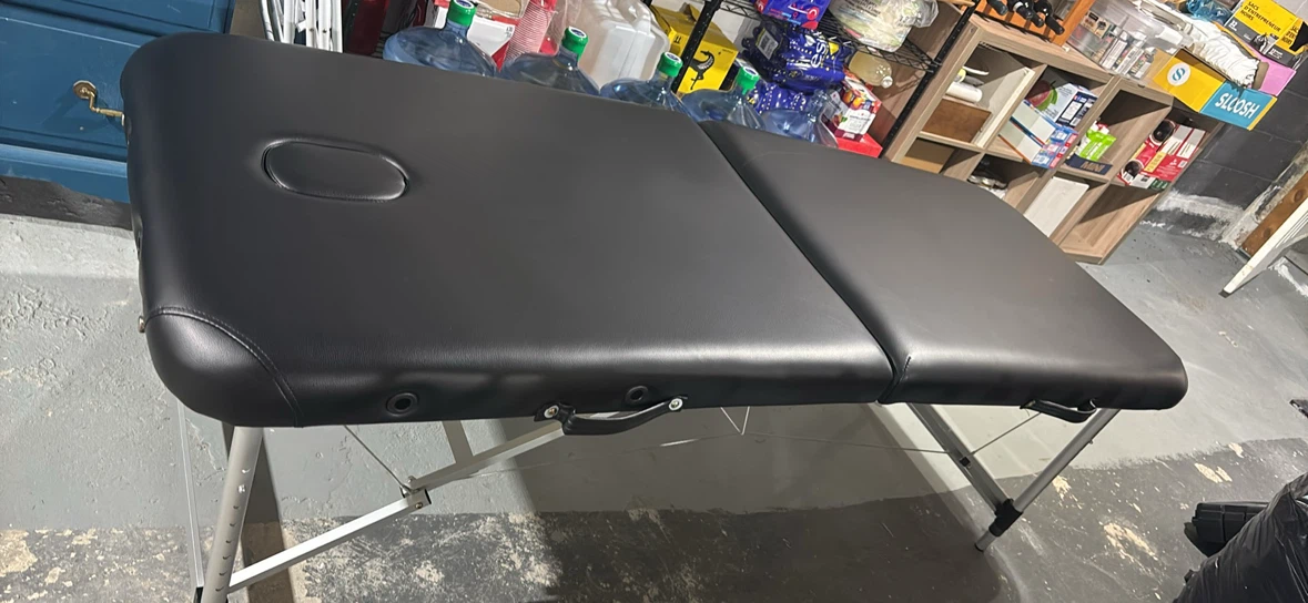 Portable Massage Table Black