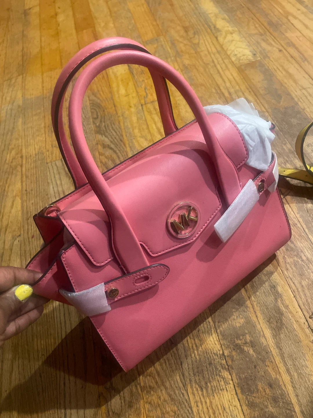 Michael Kors Pink Satchel Handbag