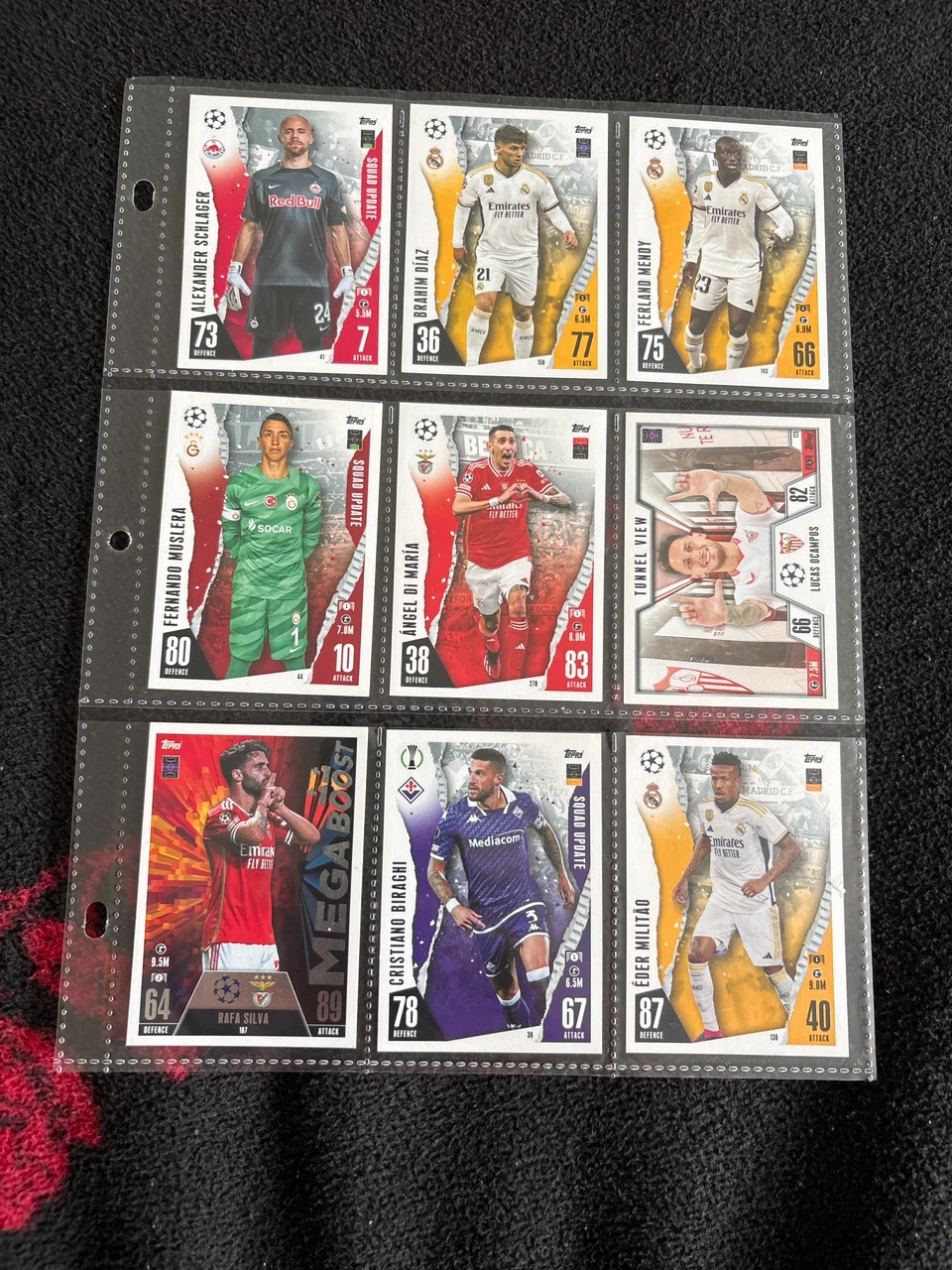 Topps UEFA Champions League Match Attax Cards