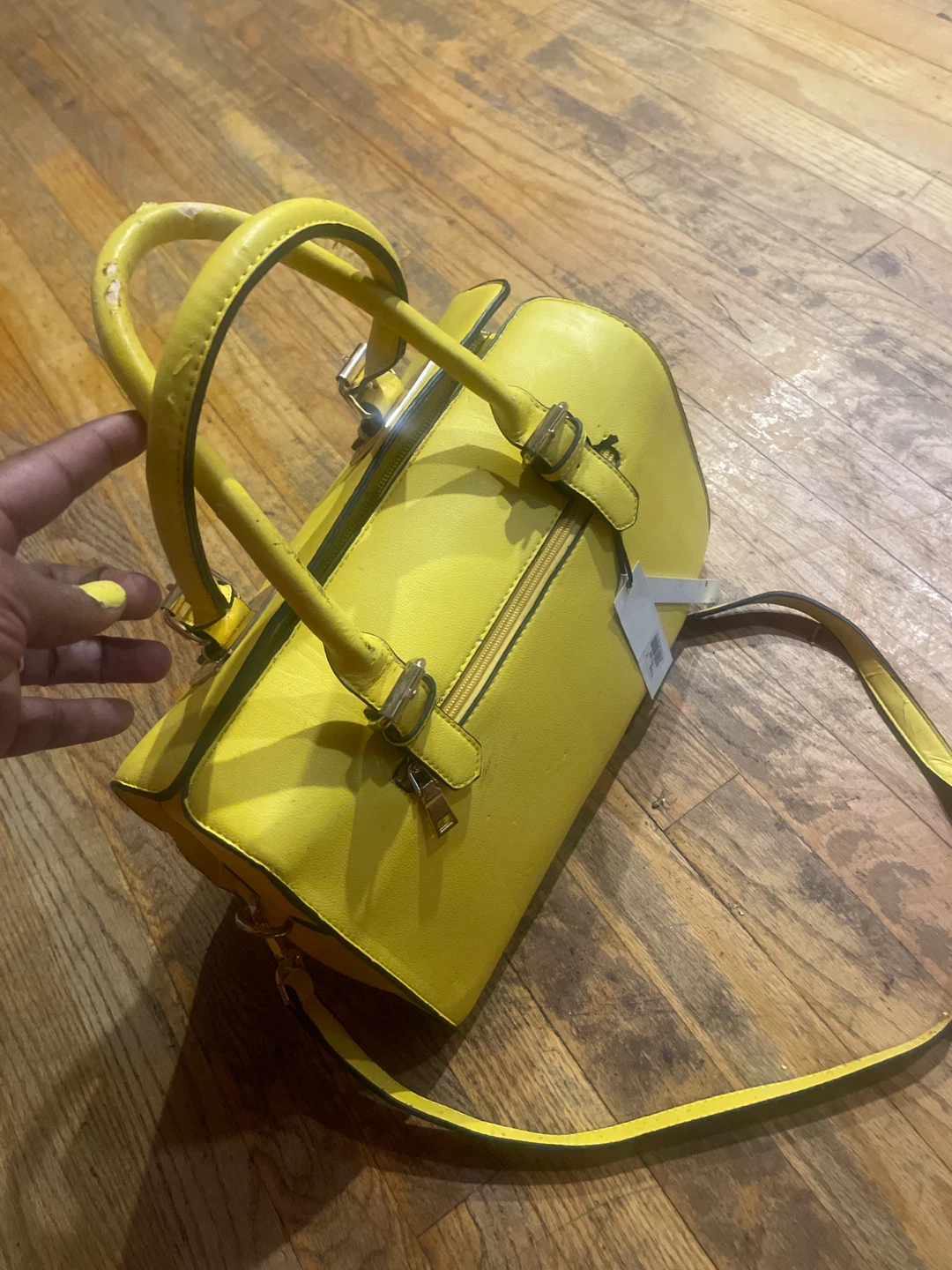 Bright Yellow Handbag - photo 2