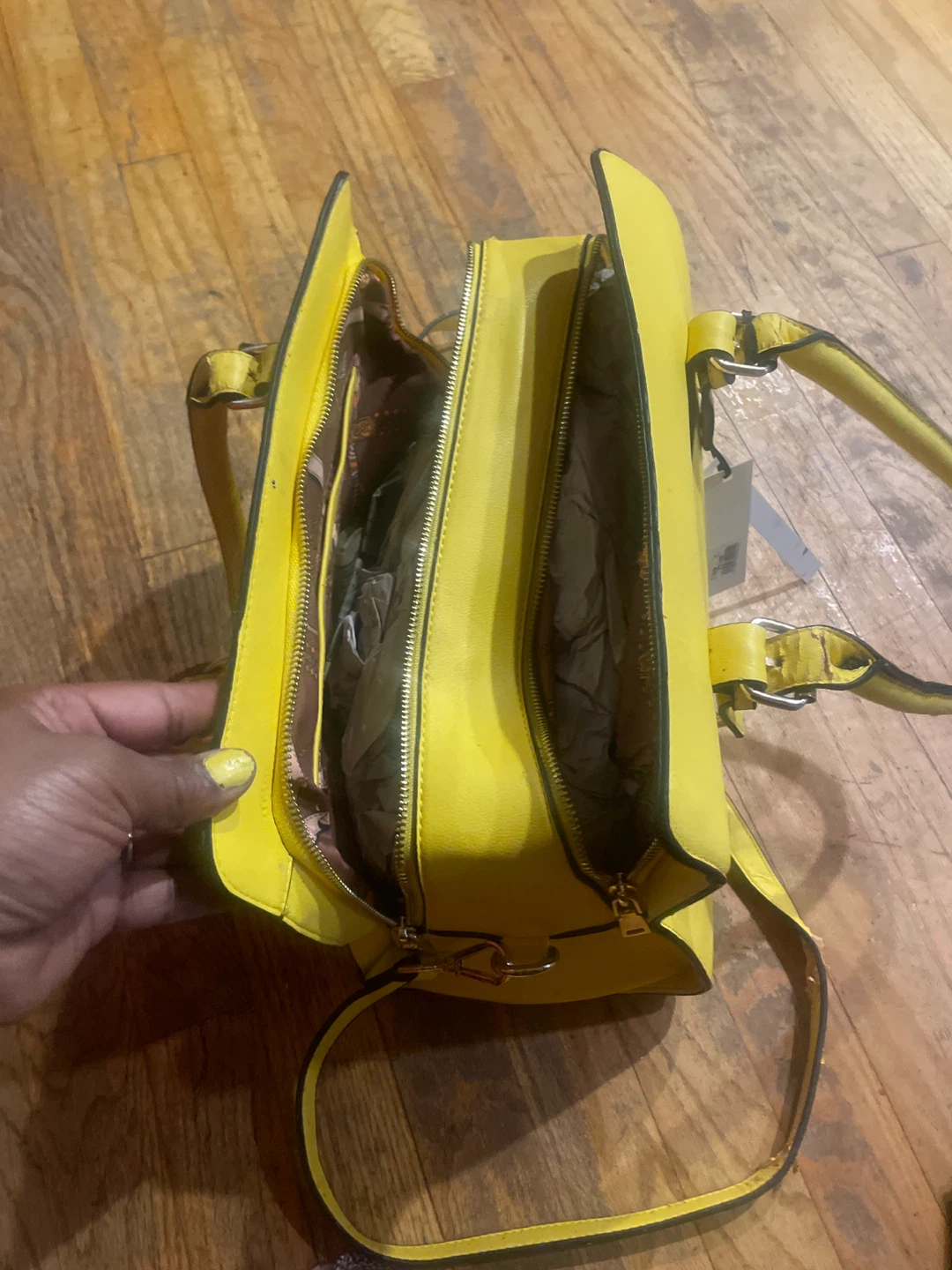 Bright Yellow Handbag - photo 3