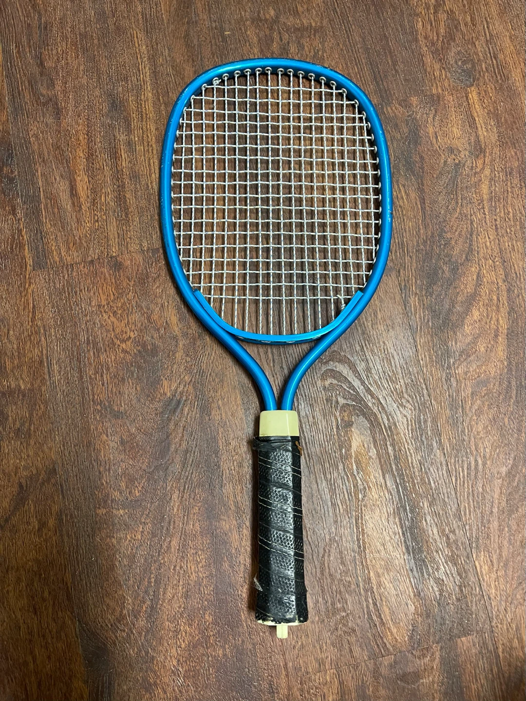 Blue Tennis Racket