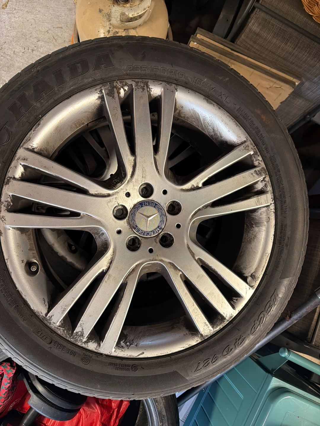 Mercedes-Benz Wheels with Haida Tires 235/50R19