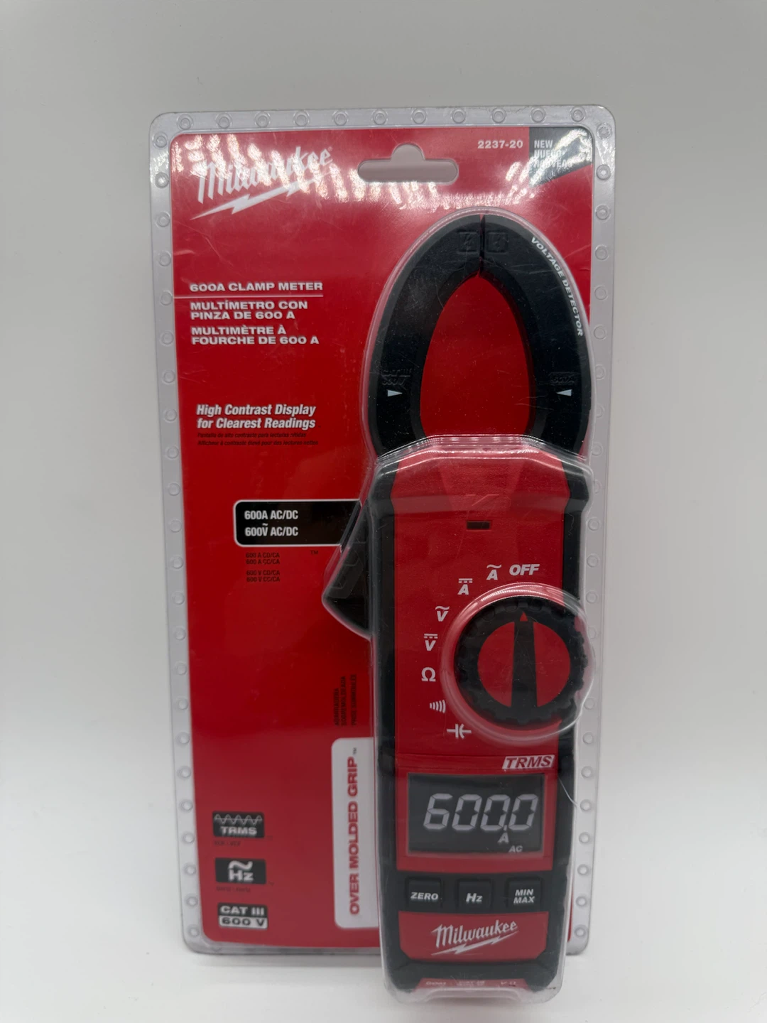 Milwaukee 600 Amp AC/DC Digital Clamp Meter 2237-20 - photo 3