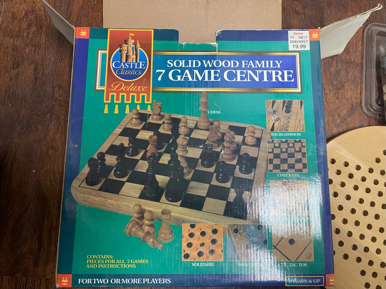 Castle Classics 7 Game Centre Set