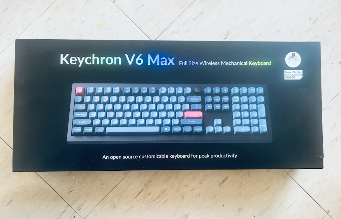 Keychron V6 Max Full Size Wireless Mechanical Keyboard - photo 4