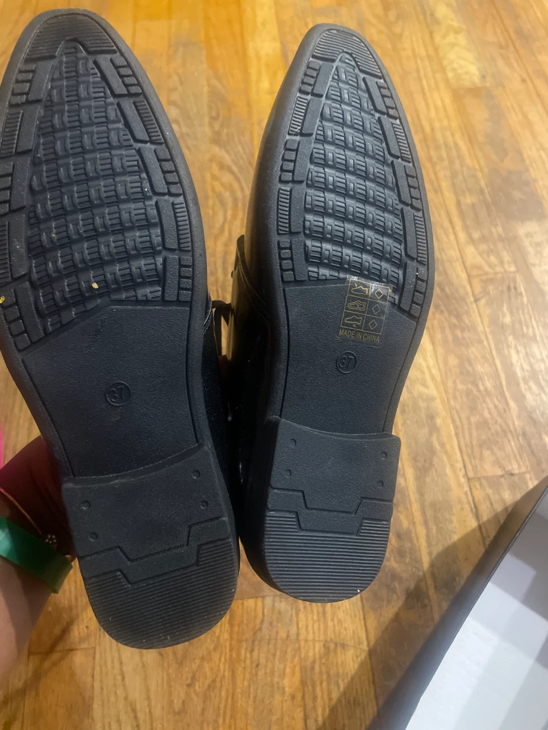 Black Glitter Dress Shoes - photo 3