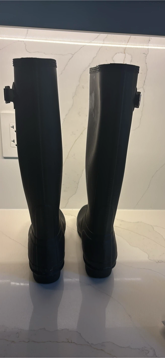 Hunter Original Tall Rain Boots - Black