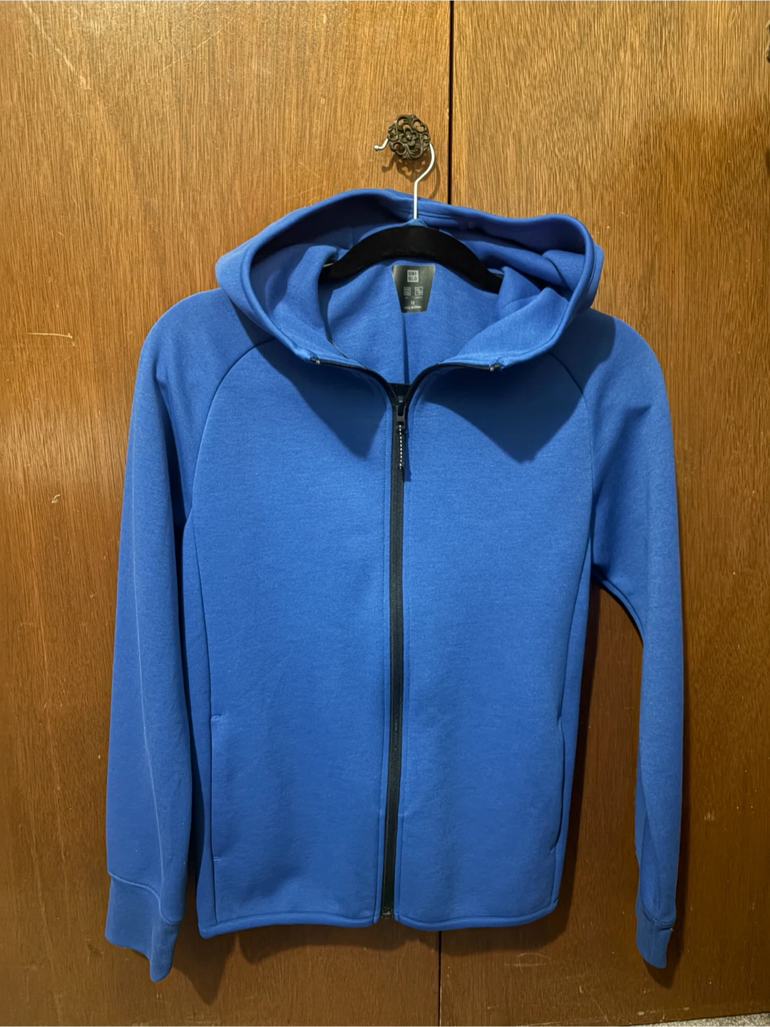 Uniqlo Dry Stretch Full-Zip Hoodie - Blue - photo 2