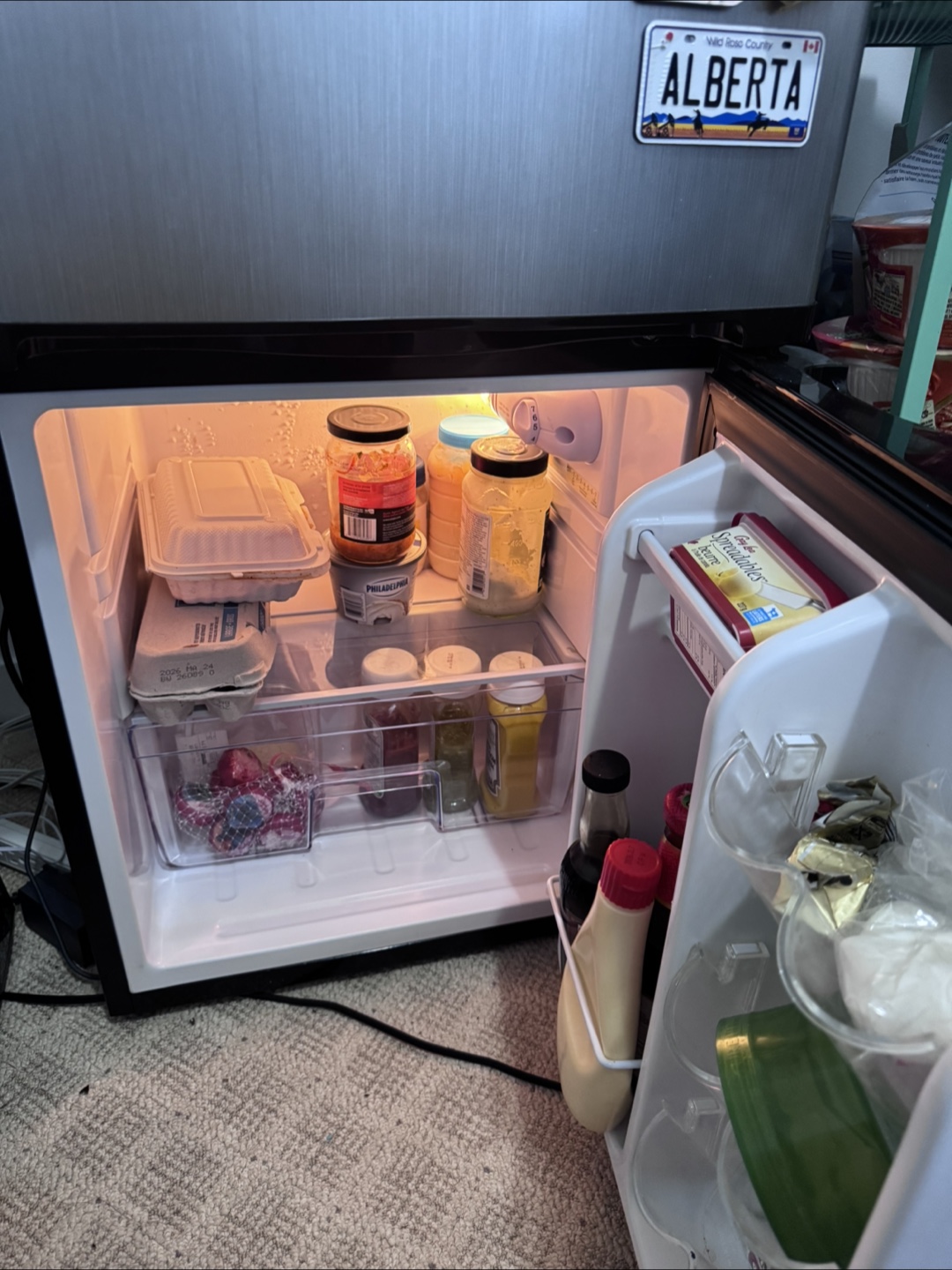Insignia 3.0 cu. ft. Mini Fridge with Freezer - photo 3