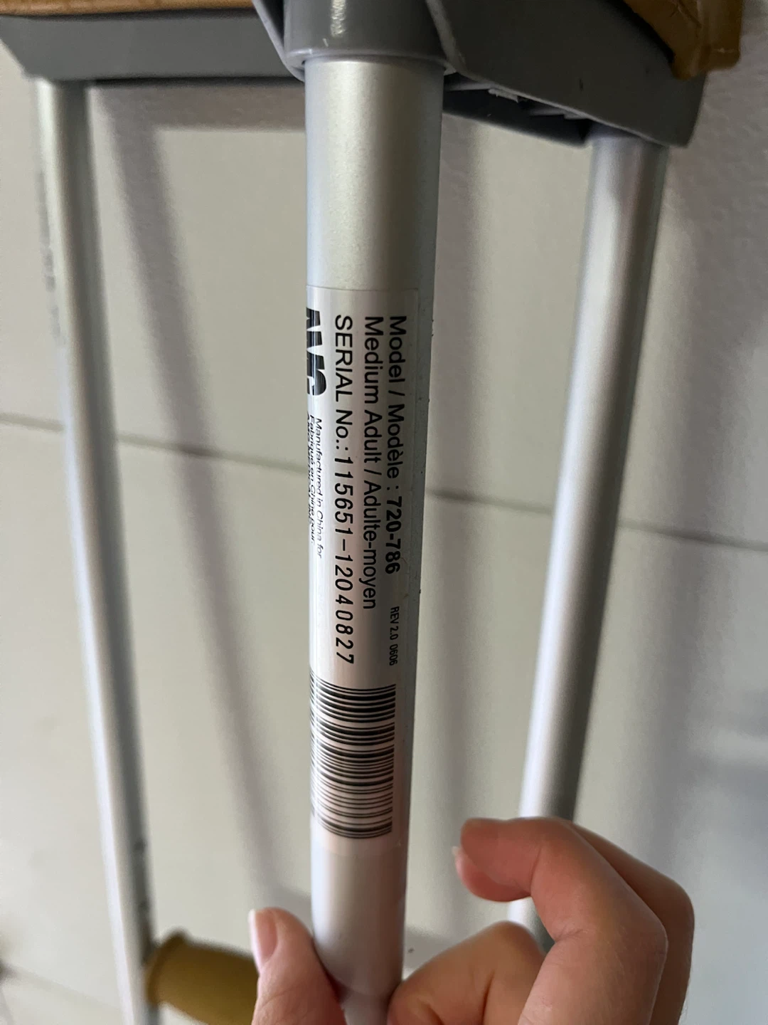 AVS Adult Medium Underarm Crutches - photo 3