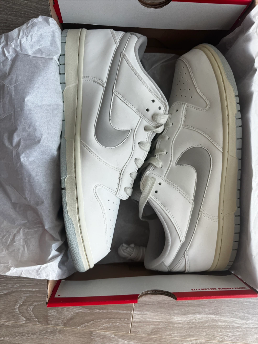 Nike Dunk Low Retro PRM Sail Light Bone - photo 3