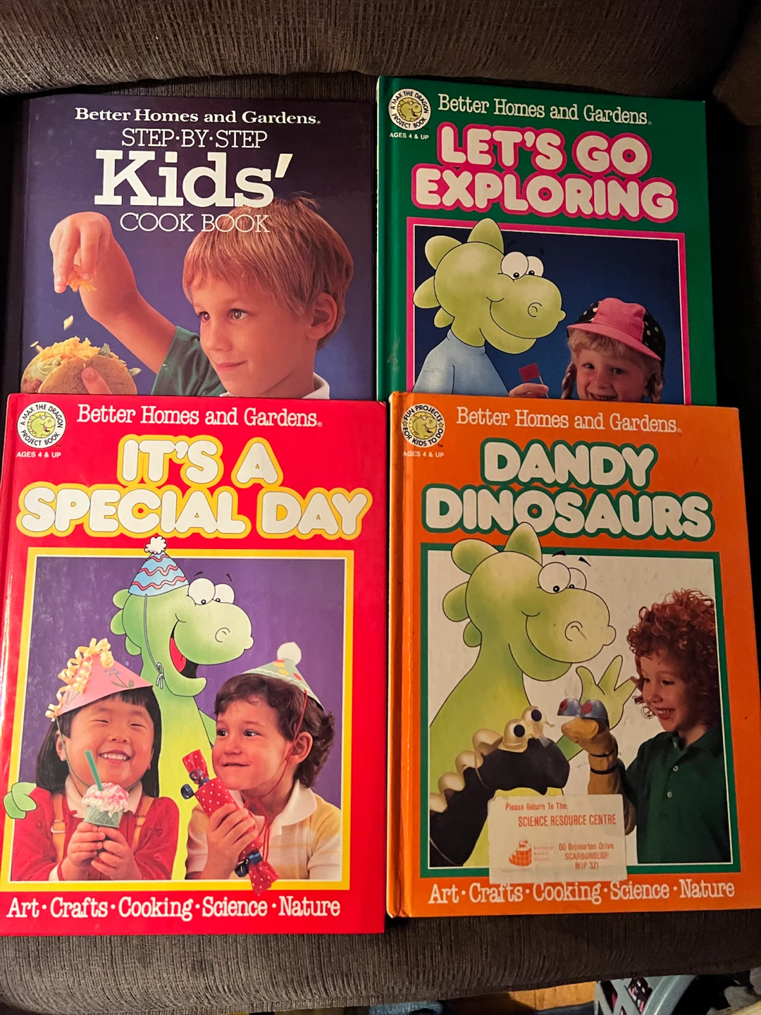 Set of 4 Better Homes and Gardens Kids Books