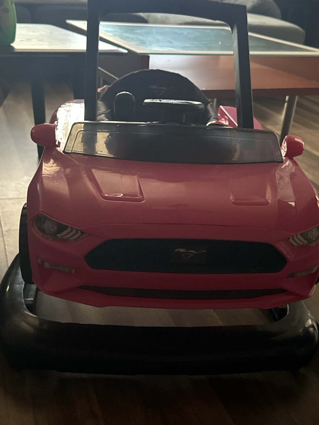 Pink Ford Mustang Baby Walker - photo 2