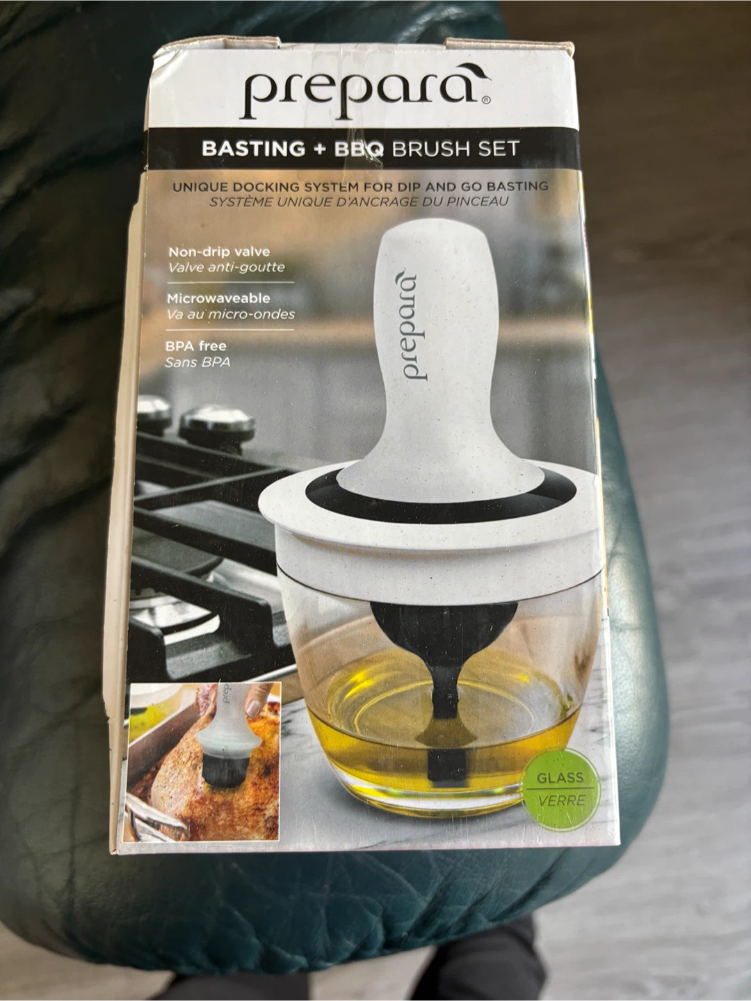 Prepara Basting + BBQ Brush Set