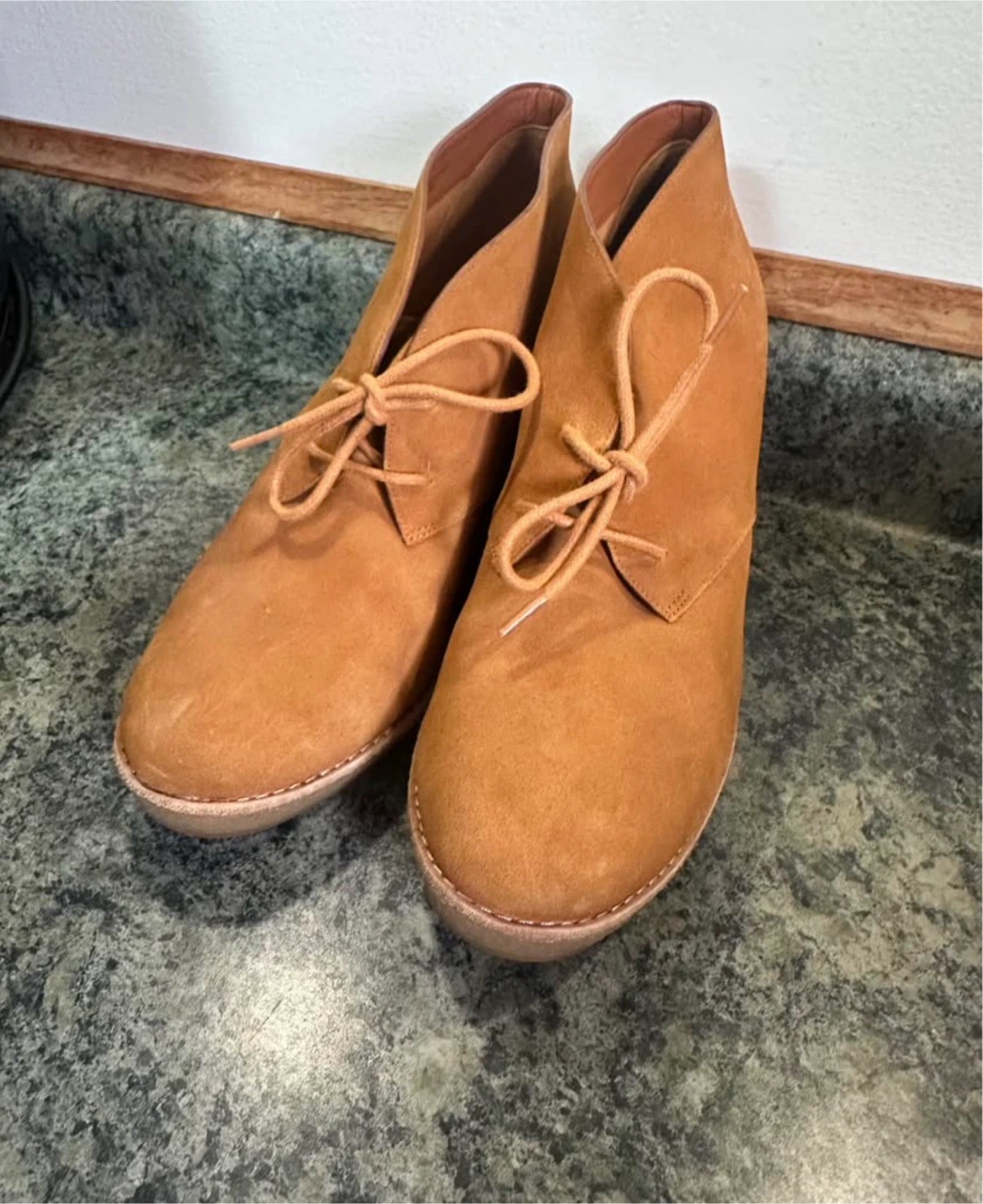 Cole Haan Halley Wedge Chukka Booties size 9.5 - photo 4