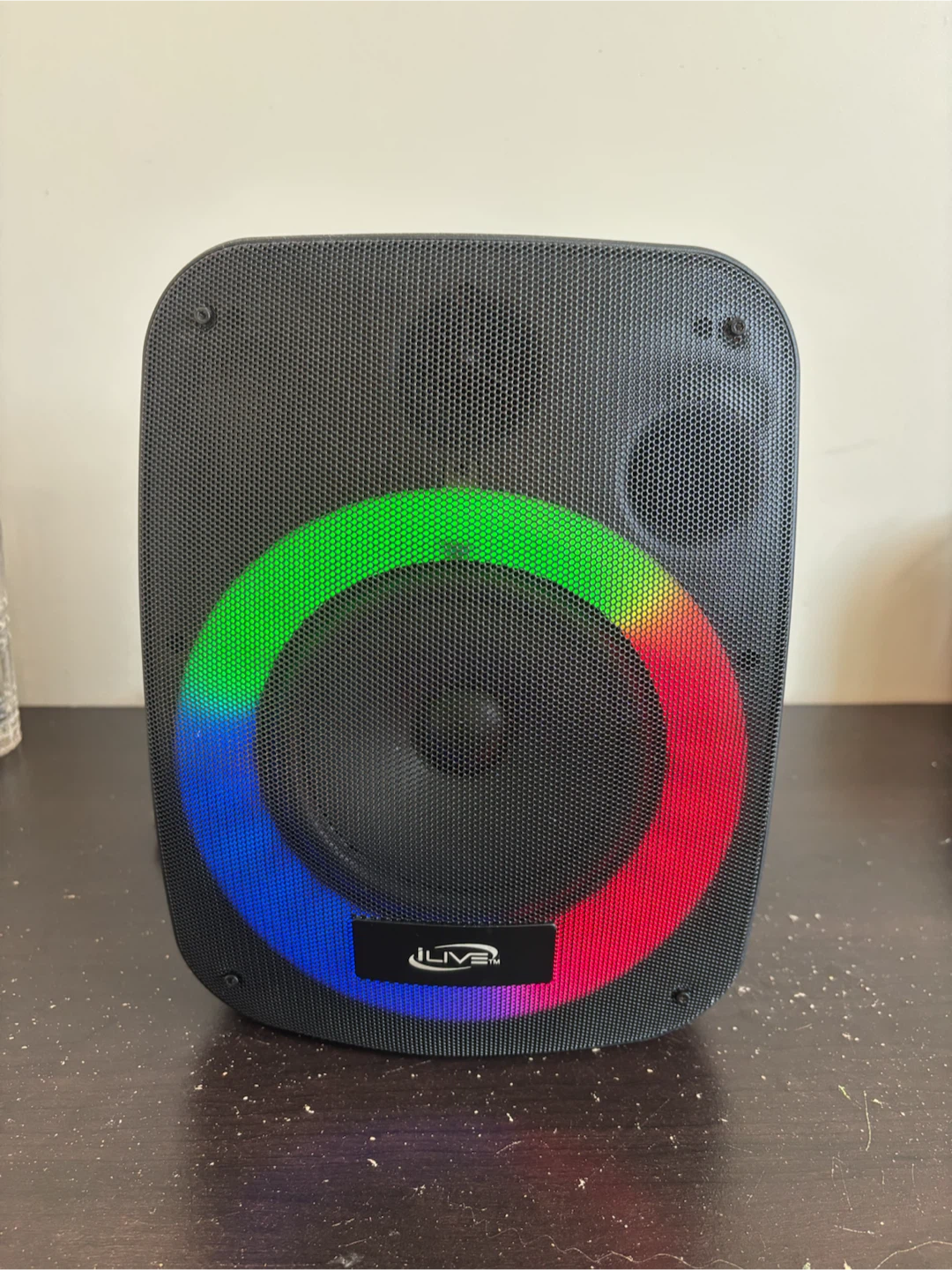 iLive Bluetooth Speaker with LED Lights