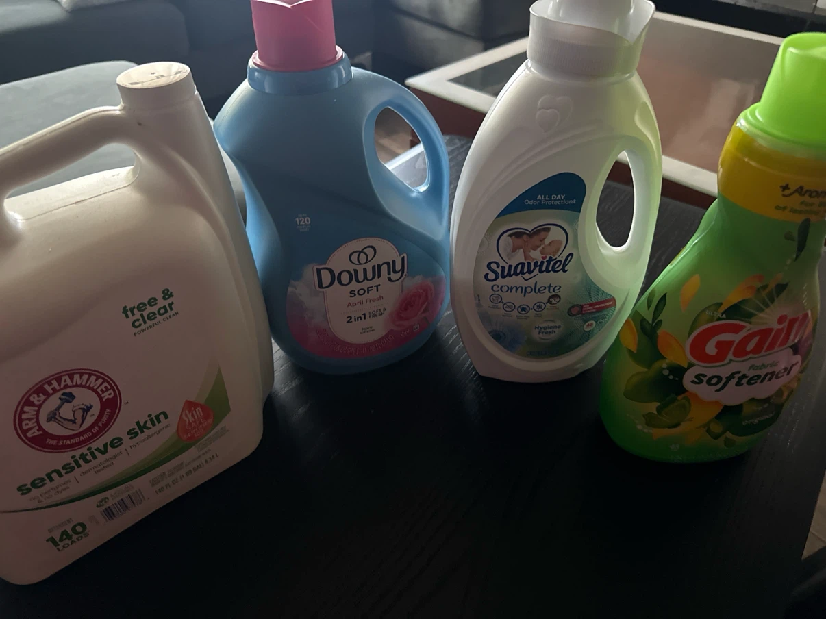 Assorted Laundry Detergent and Softener Lot