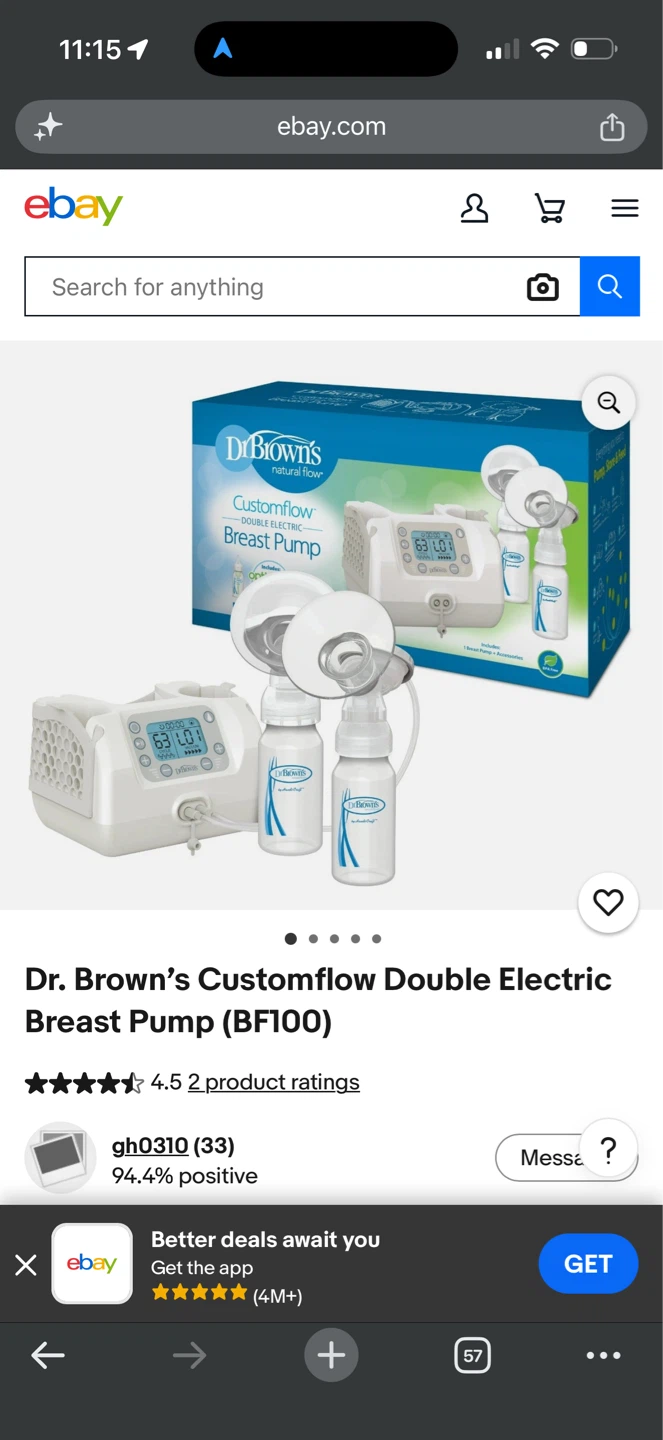 Breast milk extractor