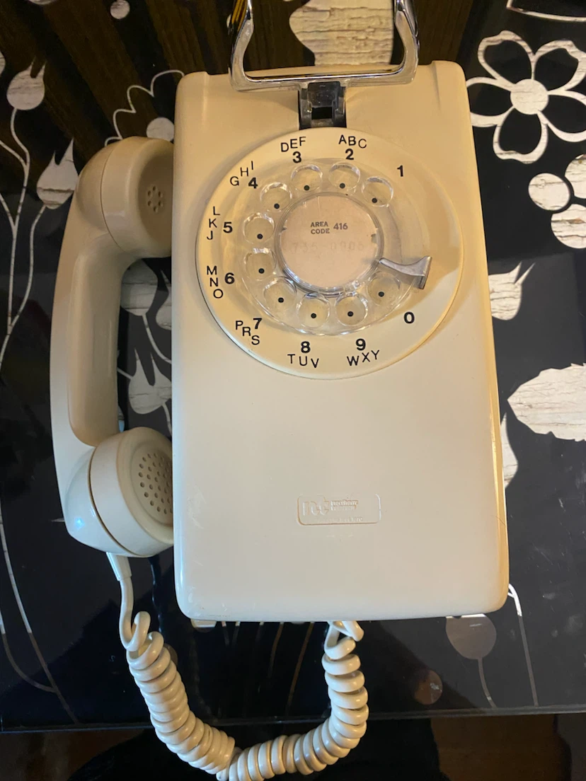 Vintage Northern Telecom Wall Phone - photo 2