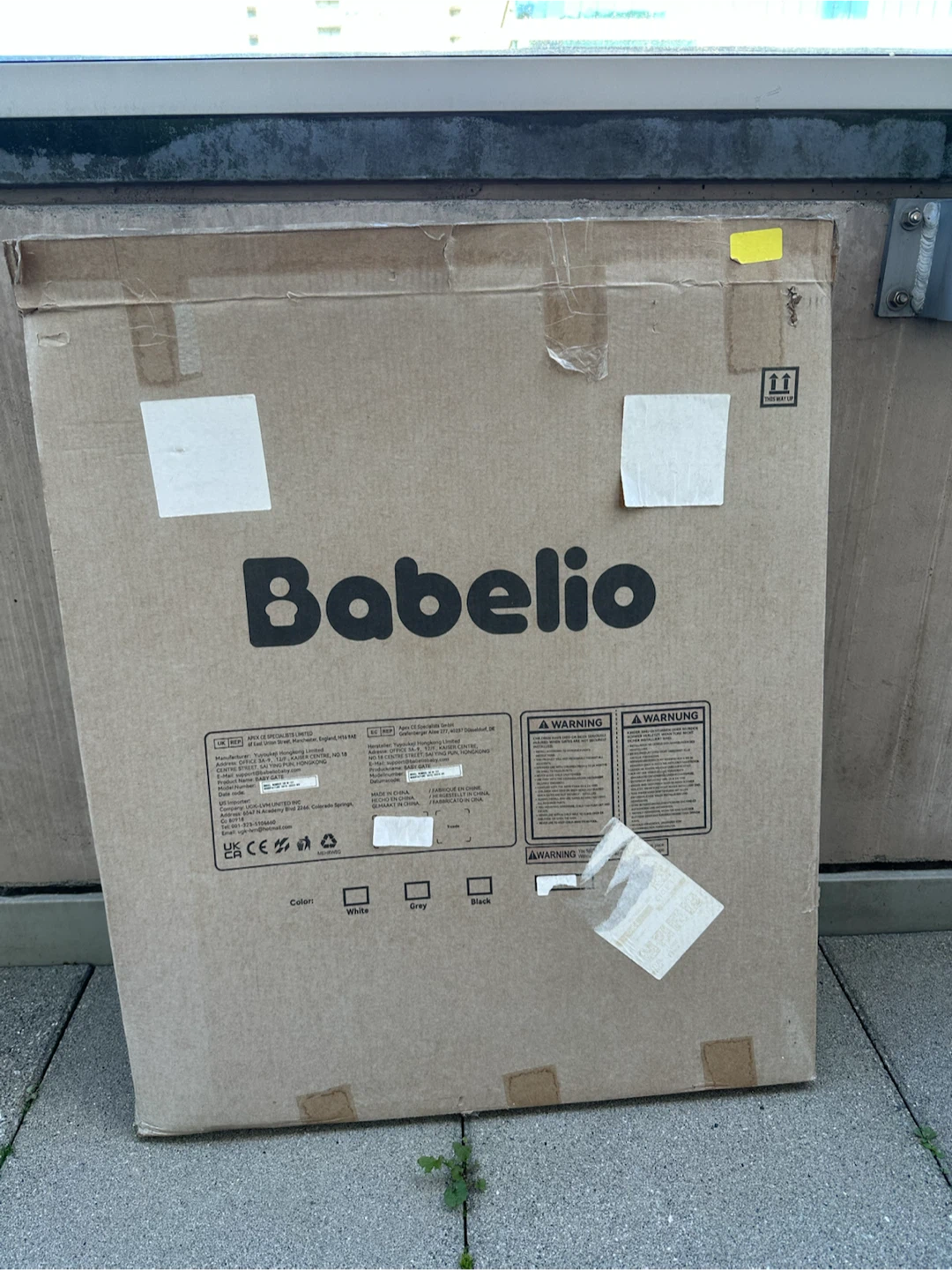 Babelio Baby Gate Pressure Mount