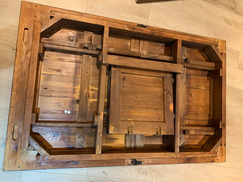 Rustic Wood Dining Table - photo 2