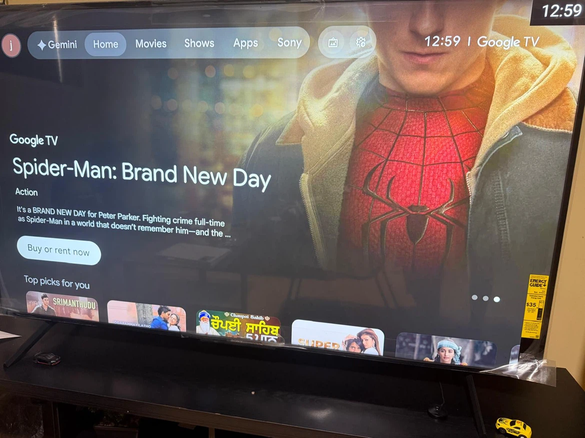 Sony tv 65 inch