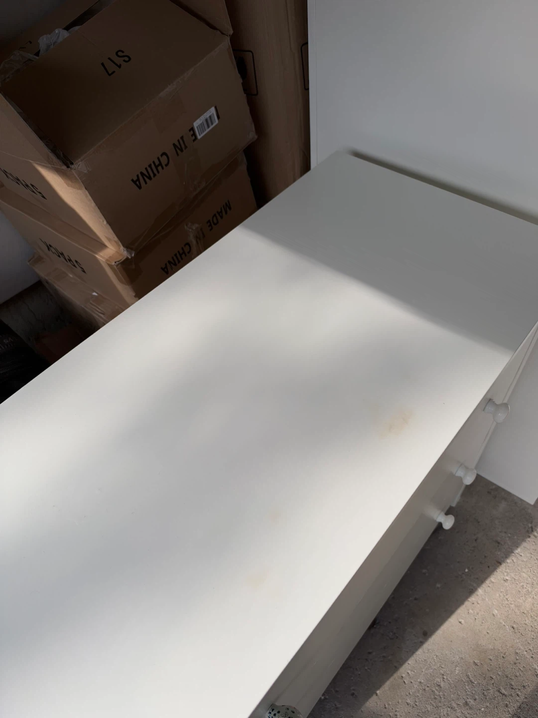 IKEA White 3-Drawer Dresser - photo 2