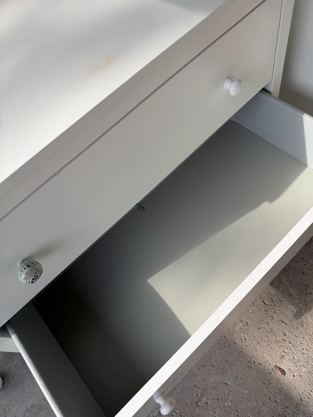 IKEA White 3-Drawer Dresser - photo 3