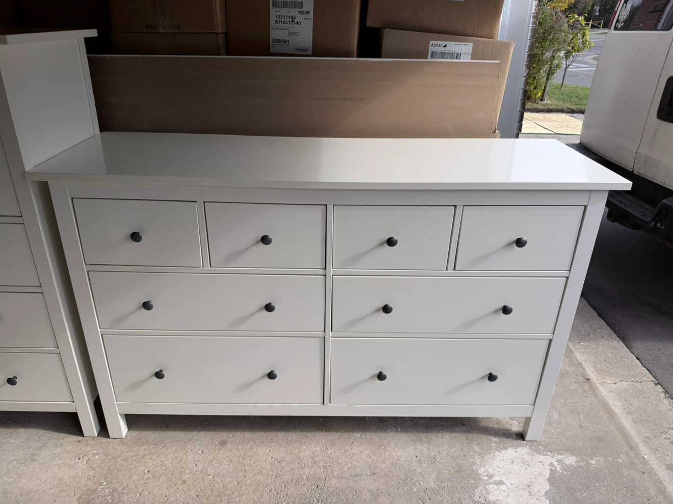 IKEA Hemnes White 8-Drawer Dresser