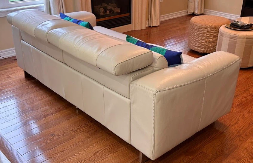Premium Italian-Style Electric Leather Reclining Sofa – 2-Seater - photo 3