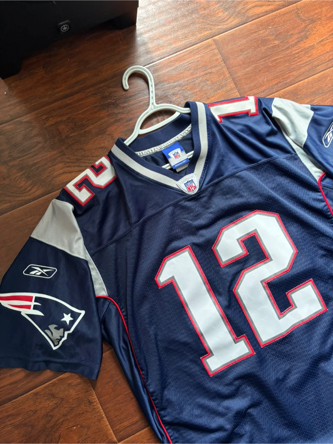 Vintage Tom Brady New England Patriots jersey L NFL reebok - photo 4