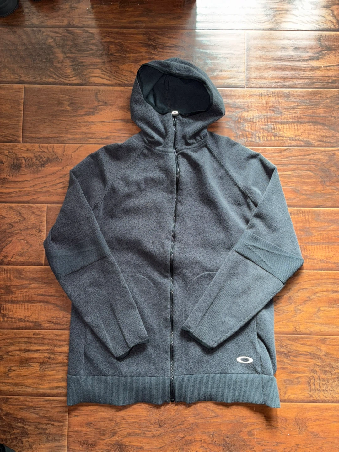 Oakley ninja fleece 3M full zip hoodie L - photo 3